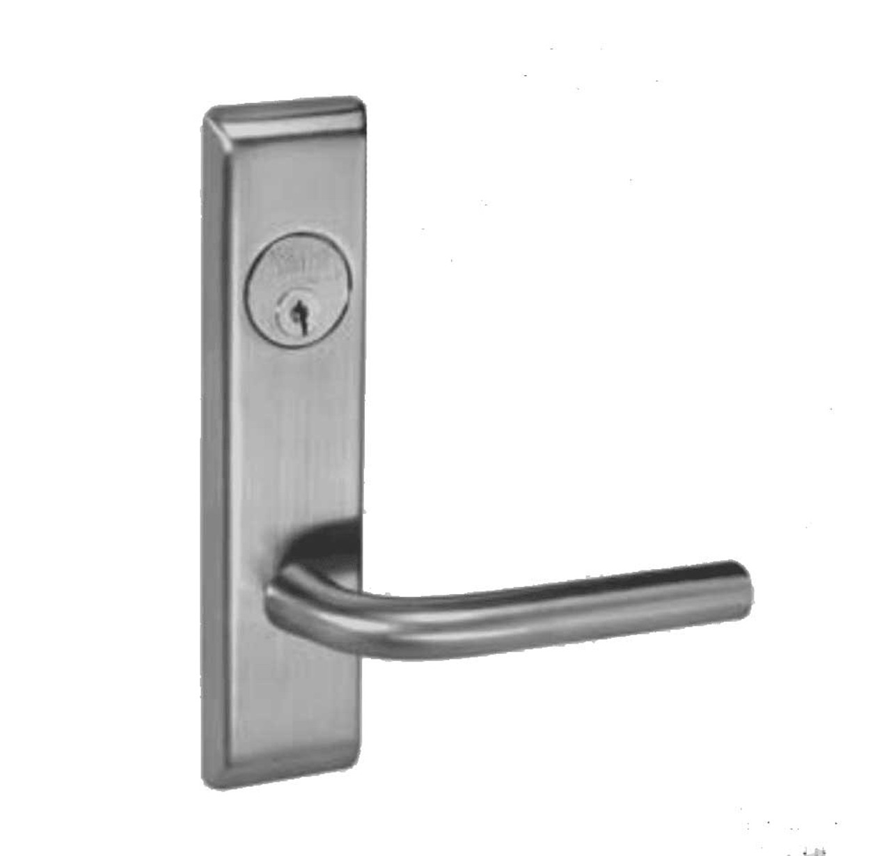 PNCN8860-2FL-630-ICLC Yale 8800FL Series Double Cylinder with Deadbolt Mortise Entrance or Storeroom Lock with Indicator with Pinehurst Lever Lock Prepped LFIC in Satin Stainless Steel
