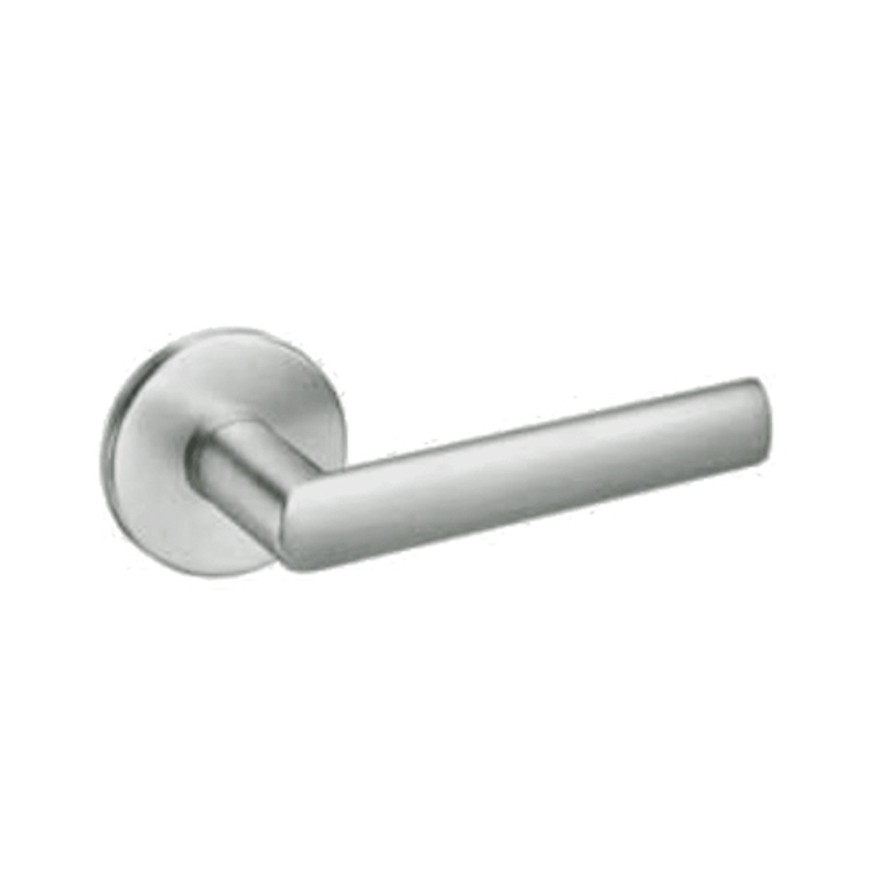 VIR8808FL-619 Yale 8800FL Series Single Cylinder Mortise Classroom Locks with Virginia Lever in Satin Nickel