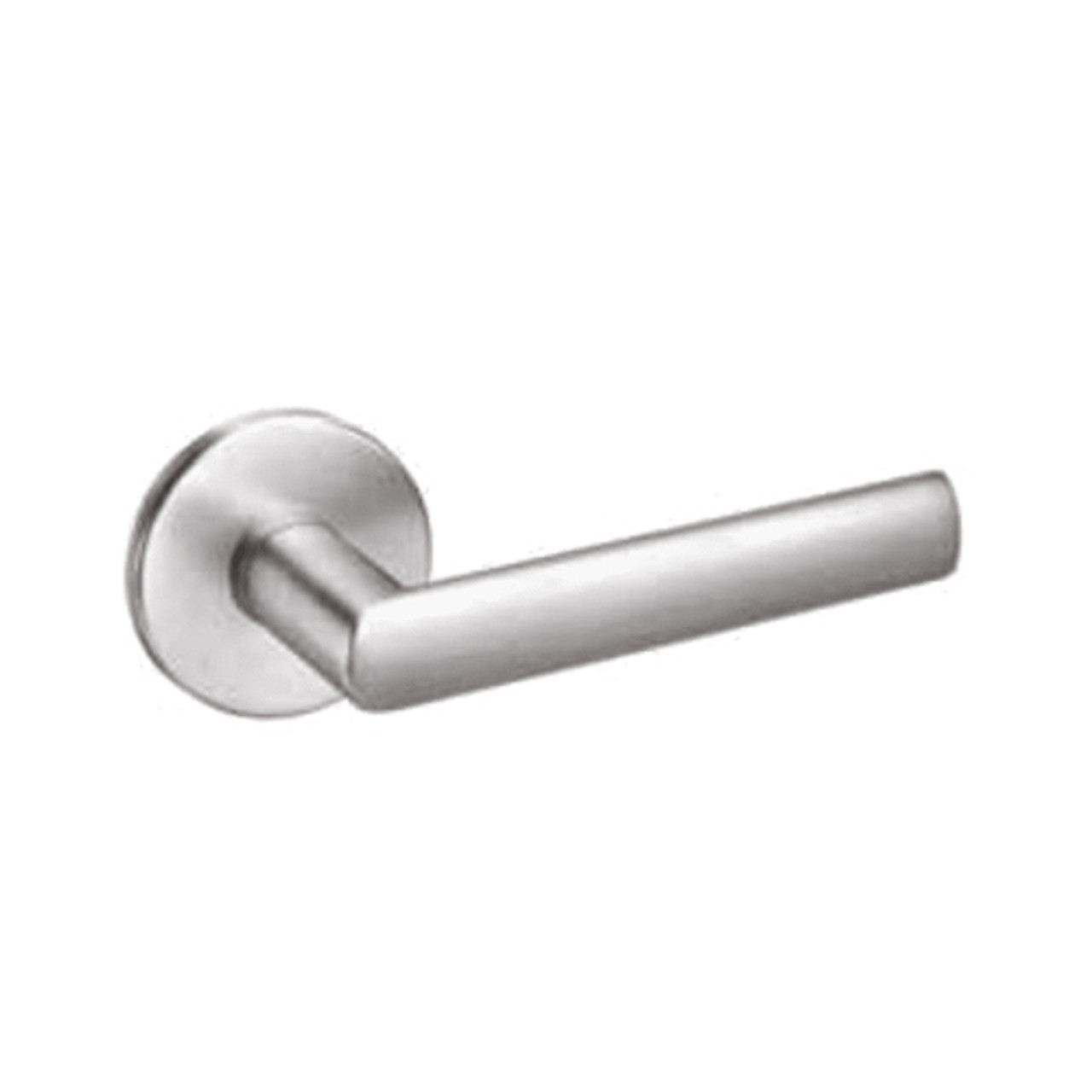VIR8860FL-630 Yale 8800FL Series Single Cylinder with Deadbolt Mortise Entrance or Storeroom Lock with Indicator with Virginia Lever in Satin Stainless Steel