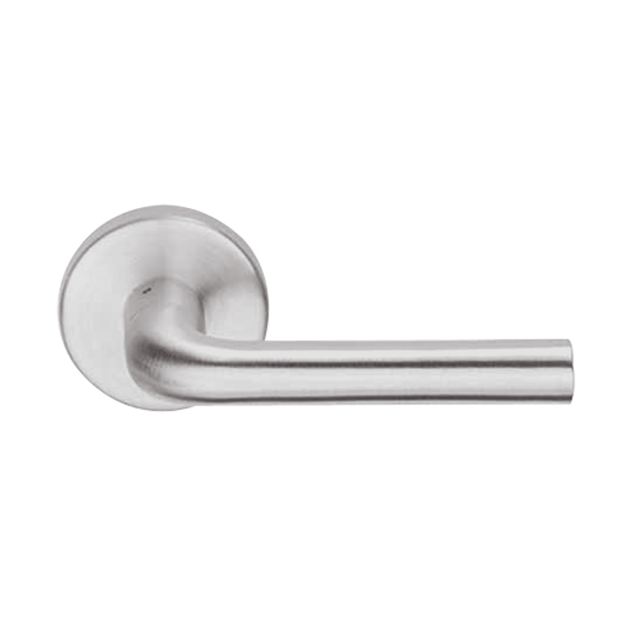 L9076J-02A-630 Schlage L Series Classroom Holdback Mortise Lock with 02 Cast Lever Design Prepped for FSIC in Satin Stainless Steel