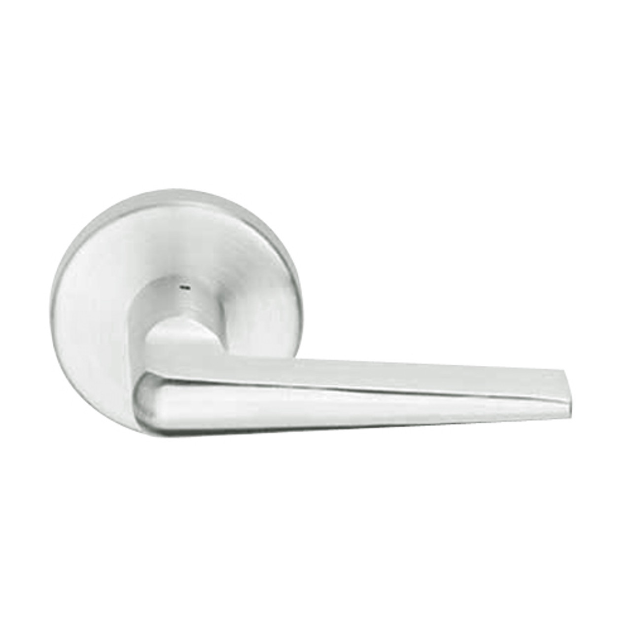L9076J-05B-619 Schlage L Series Classroom Holdback Mortise Lock with 05 Cast Lever Design Prepped for FSIC in Satin Nickel