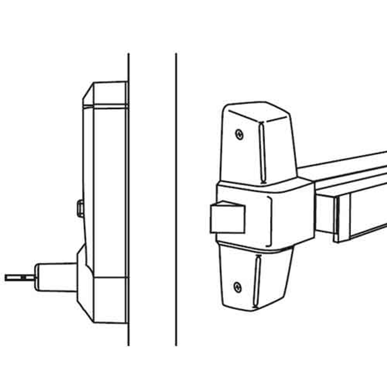 5011XKWL-026-41 Simplex Pushbutton Lever Lock with Kaba key