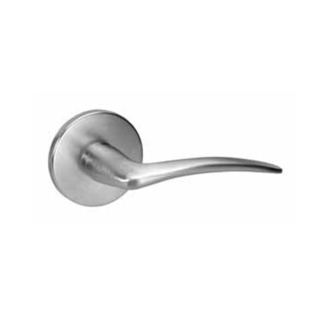 ARR8823FL-626-RH-ICLC Yale 8800FL Series Single Cylinder with Deadbolt Mortise Storeroom Lock with Indicator with Arcadia Lever - Right-Handed Lock Prepped LFIC in Satin Chrome