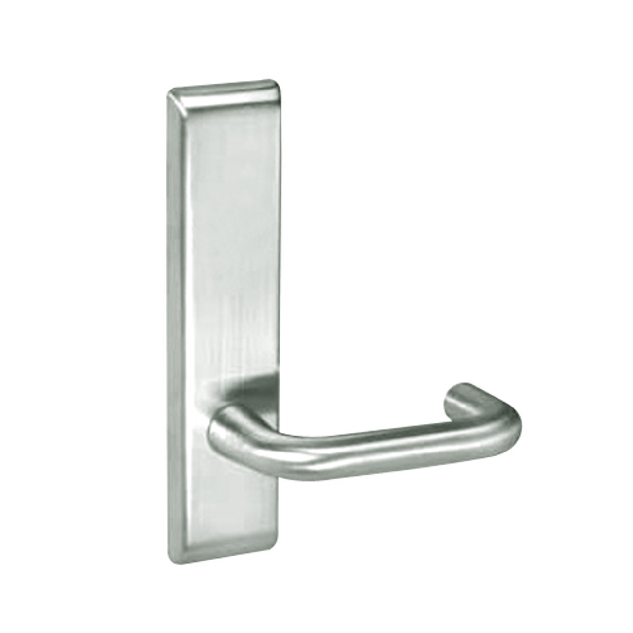 CRCN8801FL-618-MELR Yale 8800FL Series Non-Keyed Mortise Passage Locks with Carmel Lever in Bright Nickel