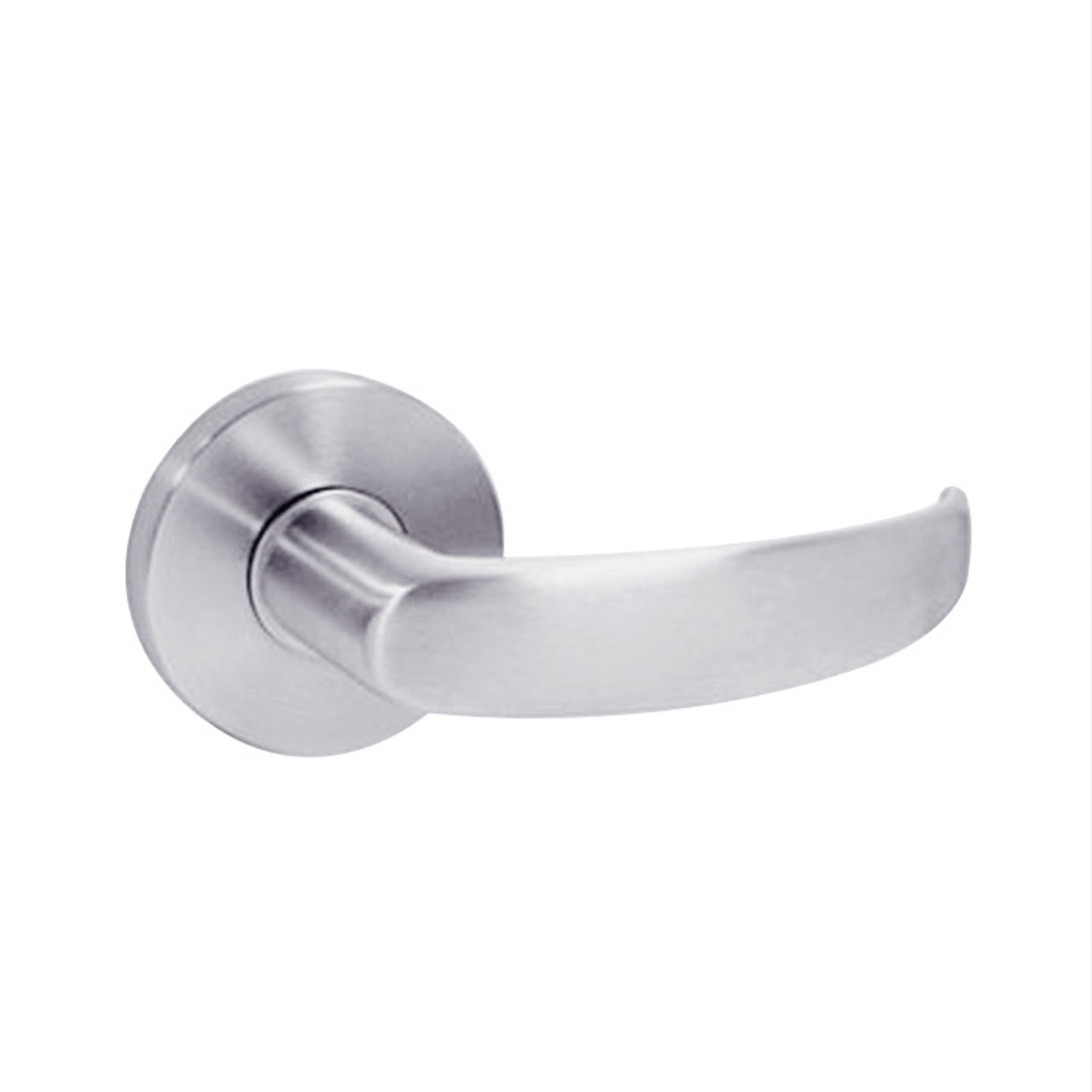 MA541L-QG-630 Falcon Mortise Locks MA Series Entry/Office with QG Lever Less Conventional Cylinder in Satin Stainless Finish