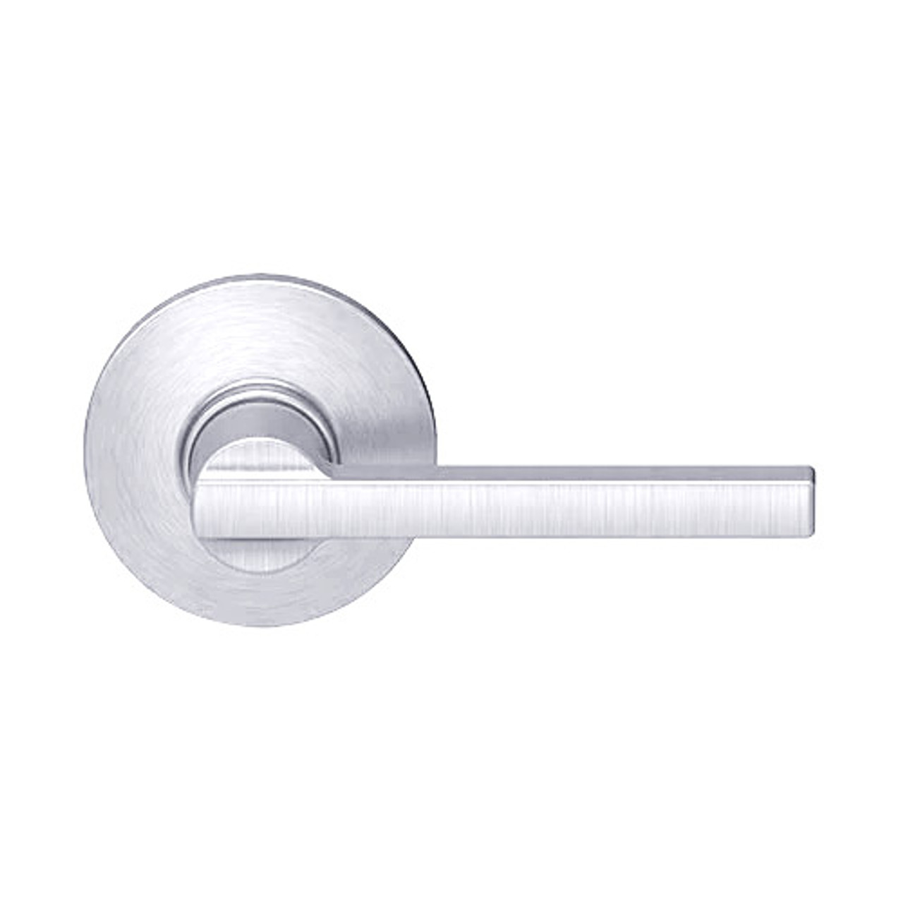 MA431BD-LTG-625 Falcon Mortise Locks MA Series Classroom Security with deadbolt with Latitude Lever in Bright Chrome Finish