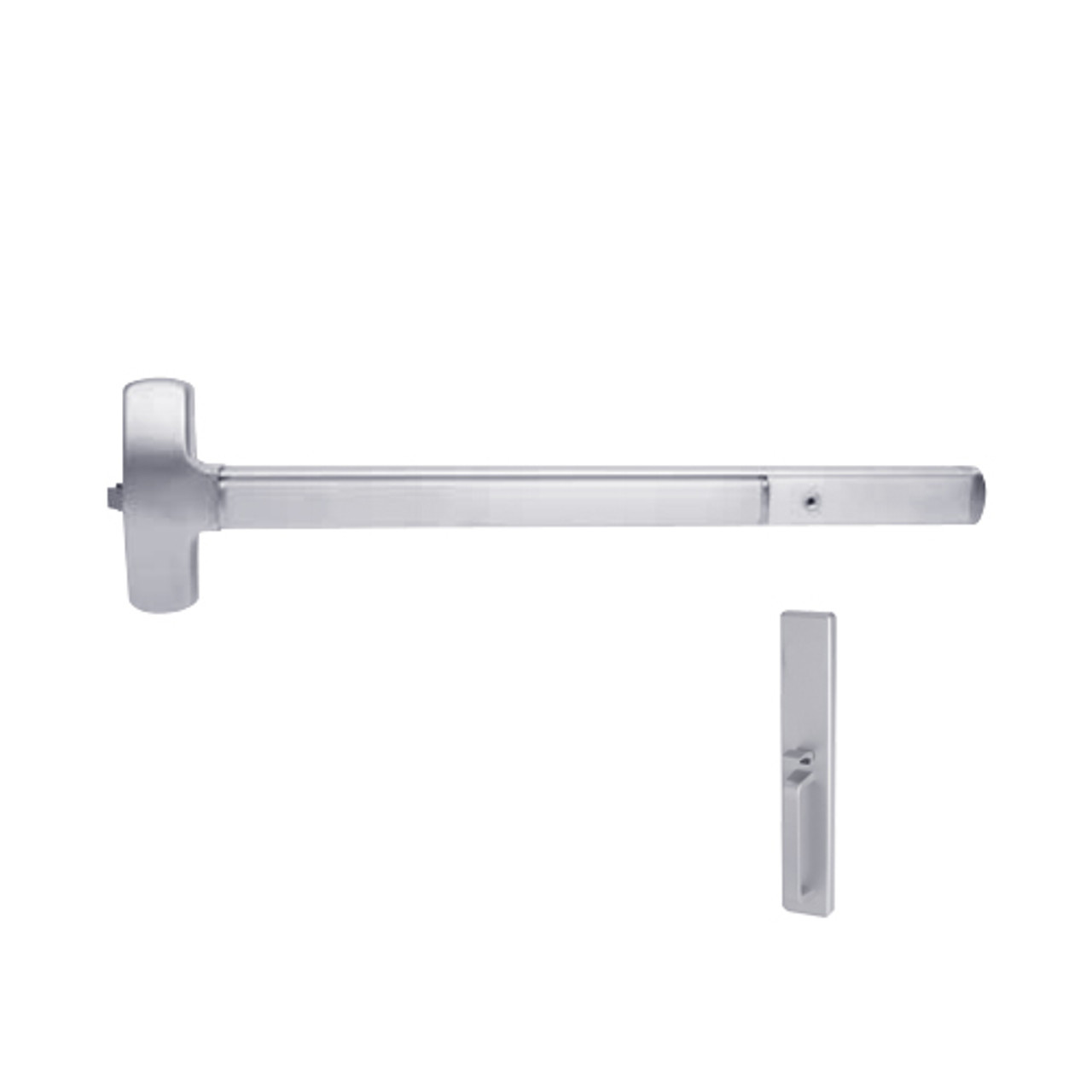 LD25-R-TP-BE-US26-3 Falcon Exit Device in Polished Chrome
