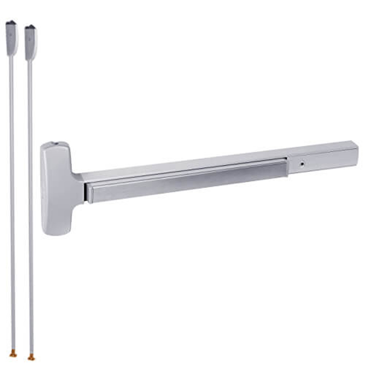 LD25-V-NL-OP-US26-2 Falcon Exit Device in Polished Chrome