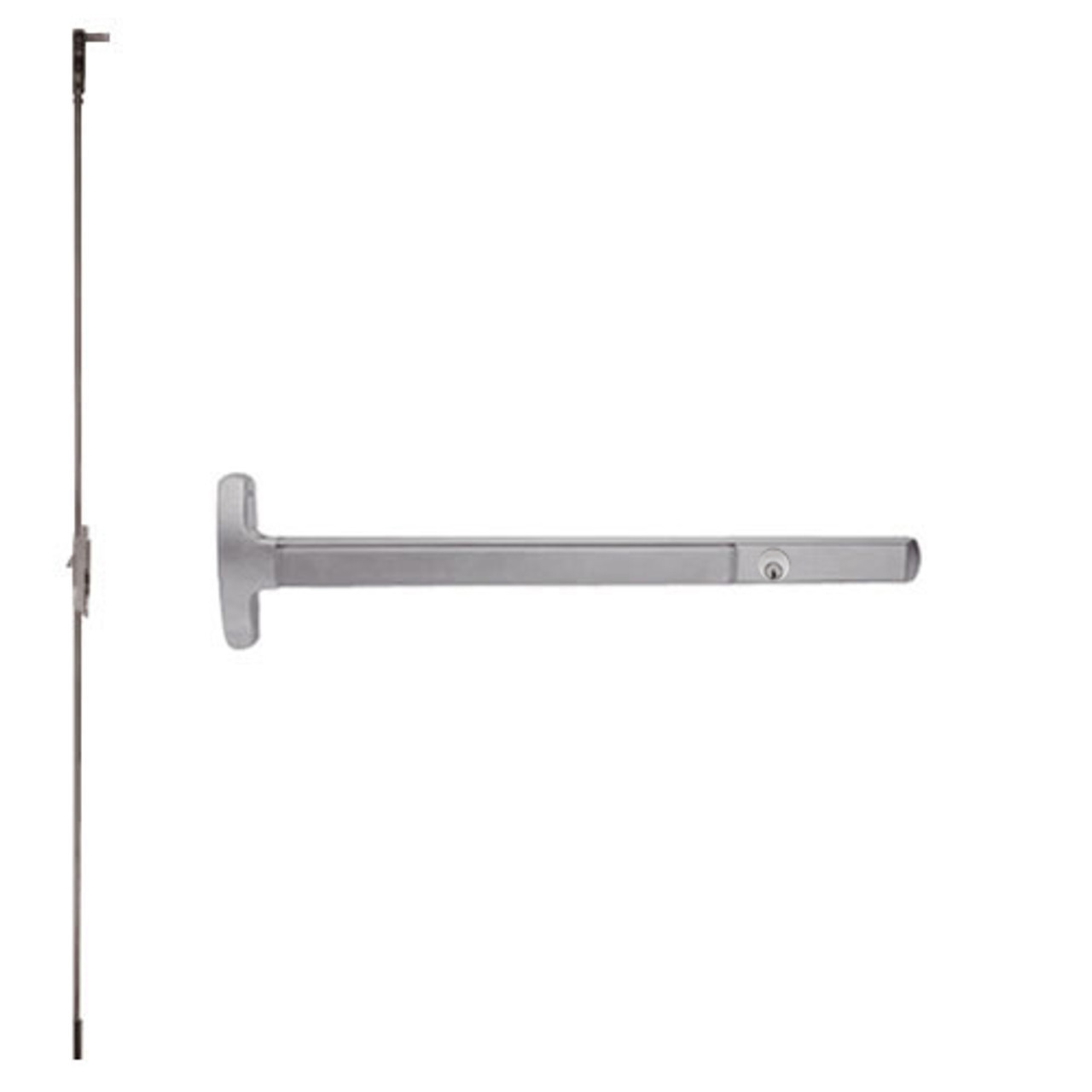 LD24-C-EO-US32D-4 Falcon Exit Device in Satin Stainless Steel