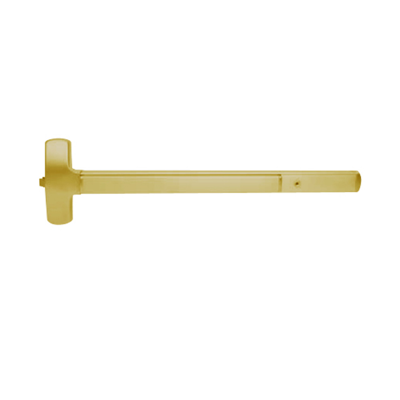 MELF-25-R-NL-OP-US3-3 Falcon Exit Device in Polished Brass