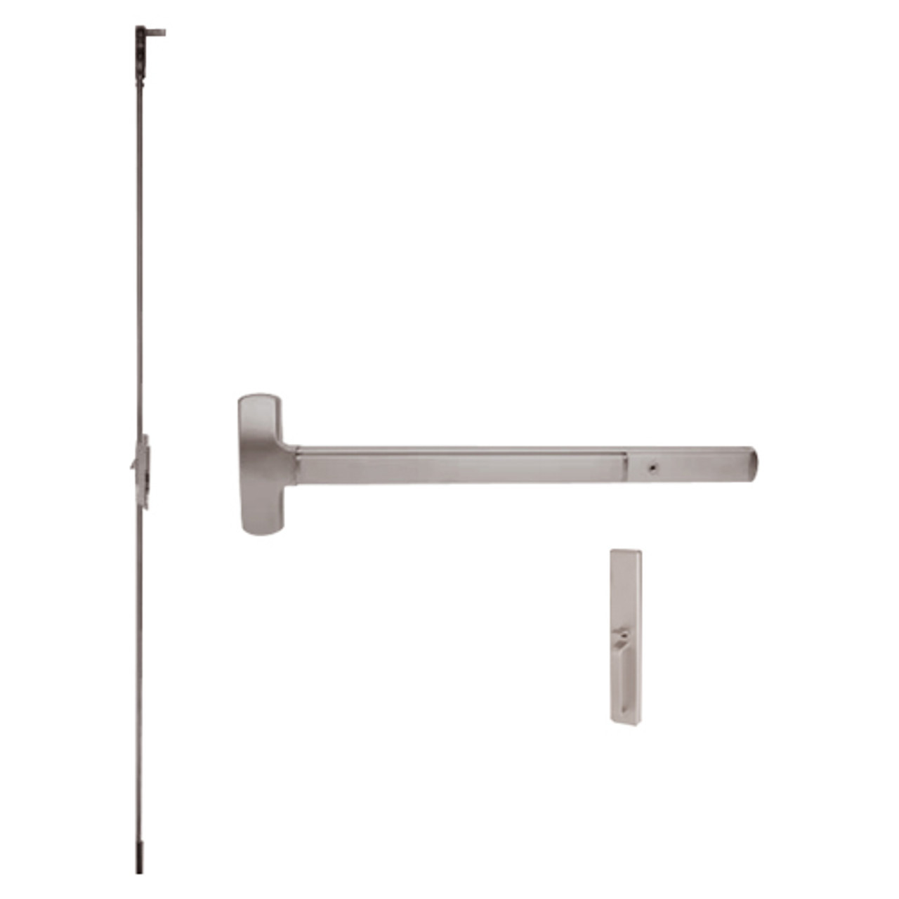 MEL25-C-TP-BE-US28-4 Falcon Exit Device in Anodized Aluminum