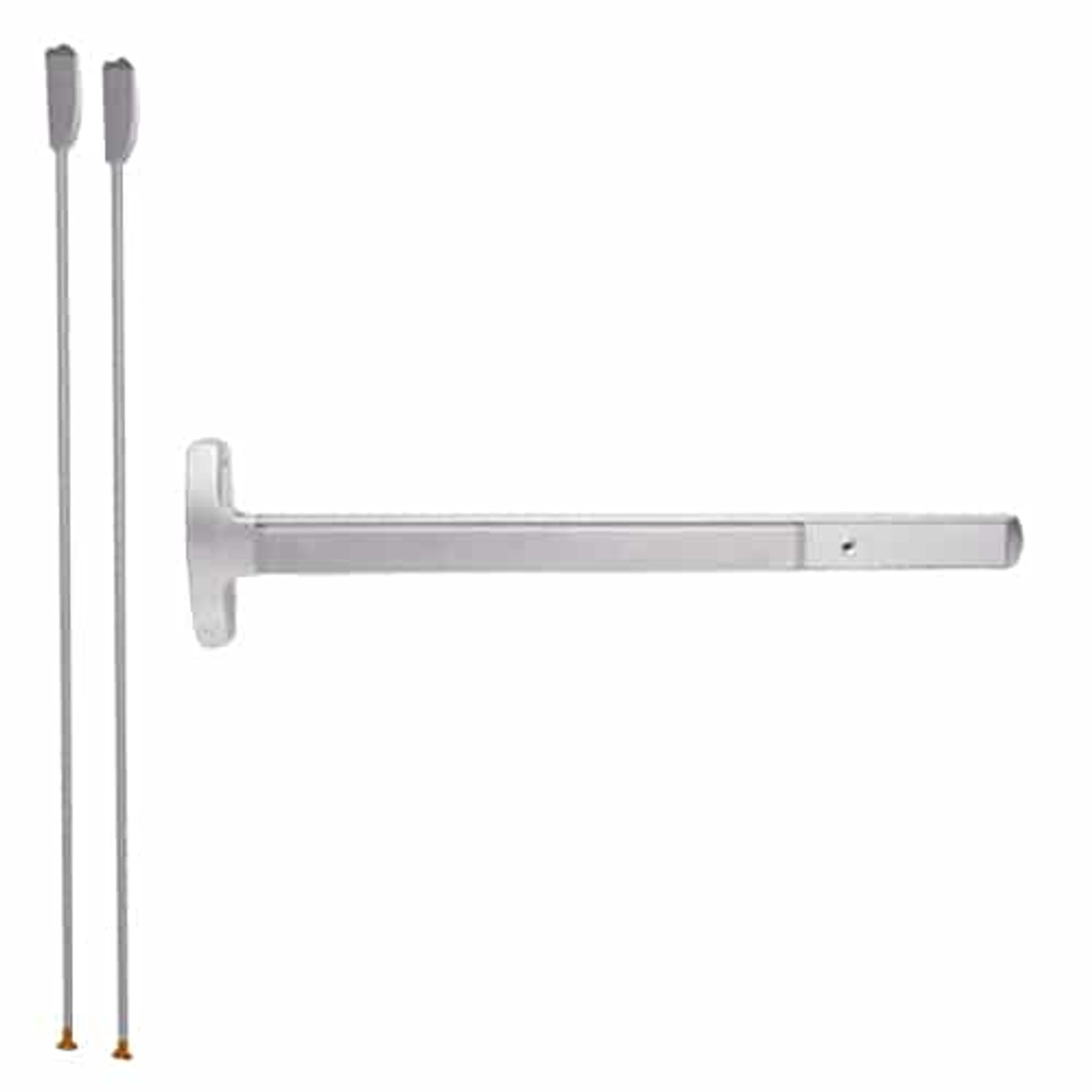 MEL24-V-EO-US32-3 Falcon Exit Device in Polished Stainless Steel
