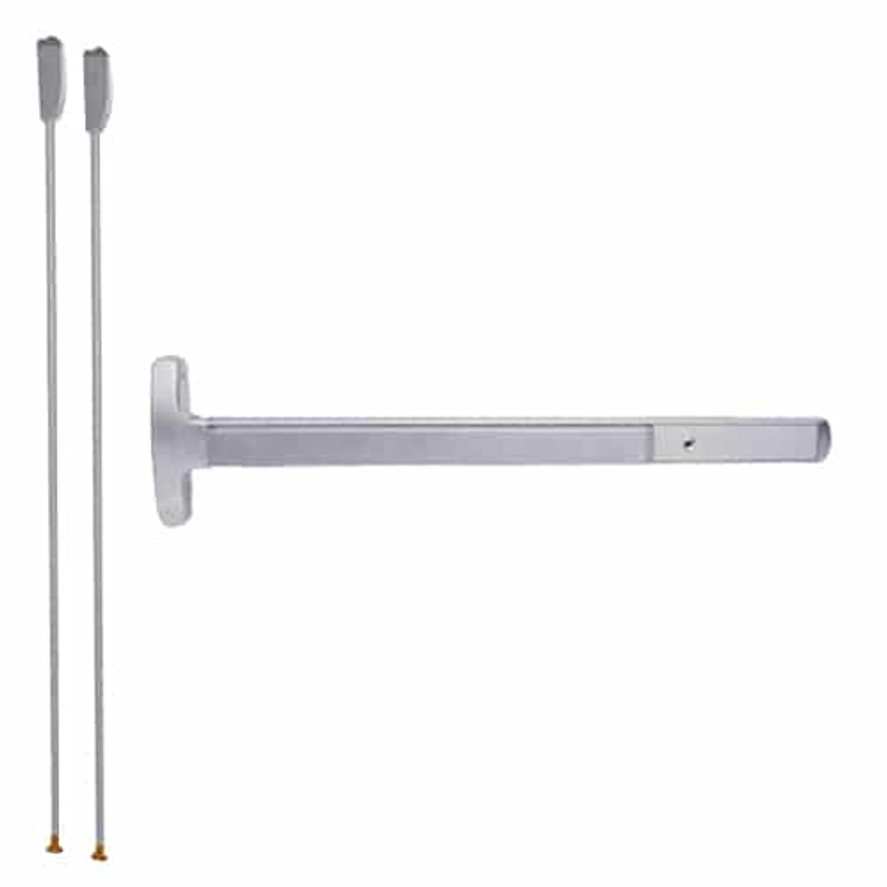 MEL24-V-NL-OP-US26D-4 Falcon Exit Device in Satin Chrome