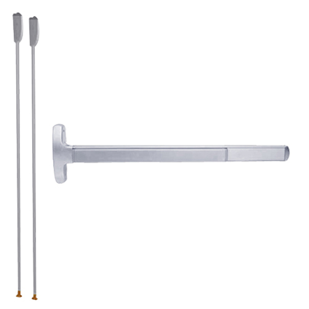MELF-24-V-EO-US26-3 Falcon Exit Device in Polished Chrome