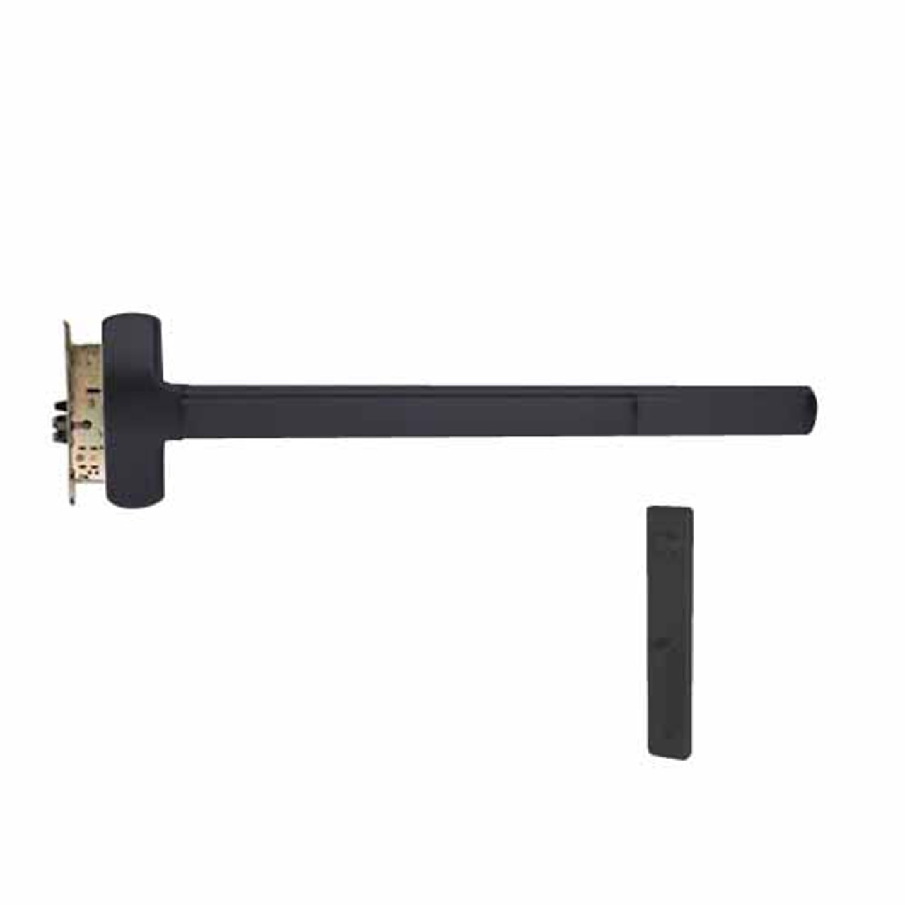 RXF25-M-NL-US19-4-LHR Falcon Exit Device in Flat Black Painted