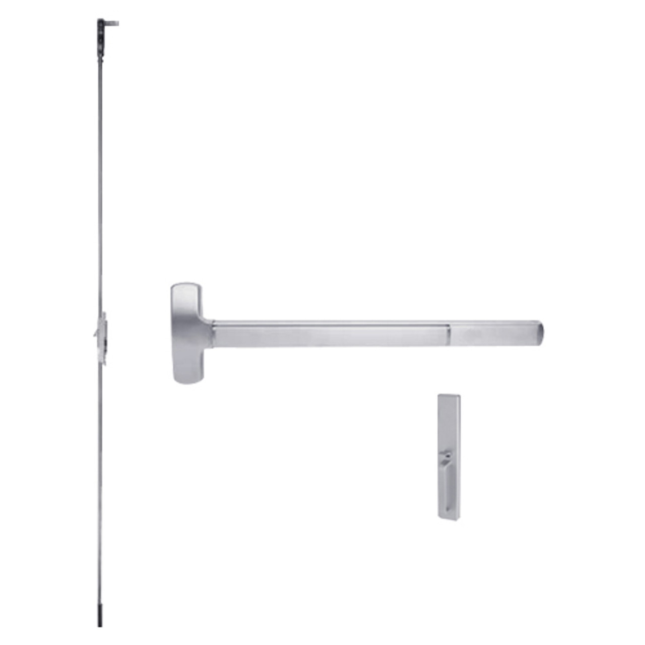 RXF25-C-TP-BE-US32-4 Falcon Exit Device in Polished Stainless Steel