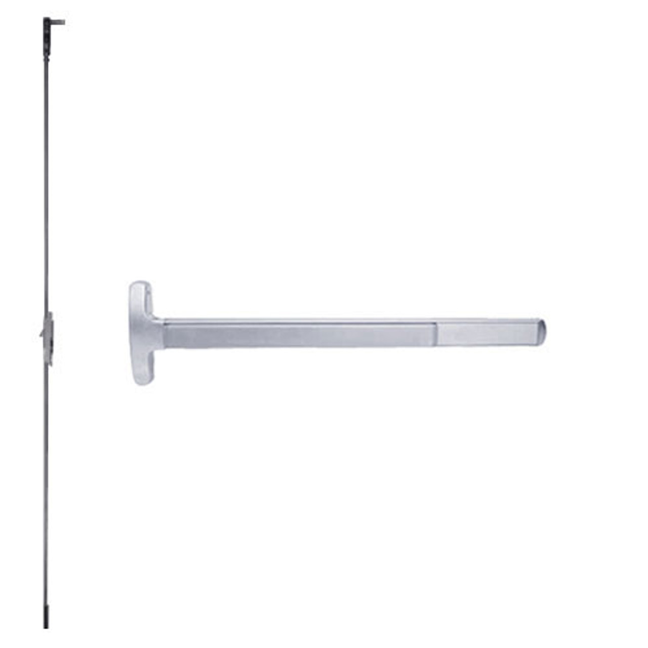 RXF-24-C-EO-US26-3 Falcon Exit Device in Polished Chrome