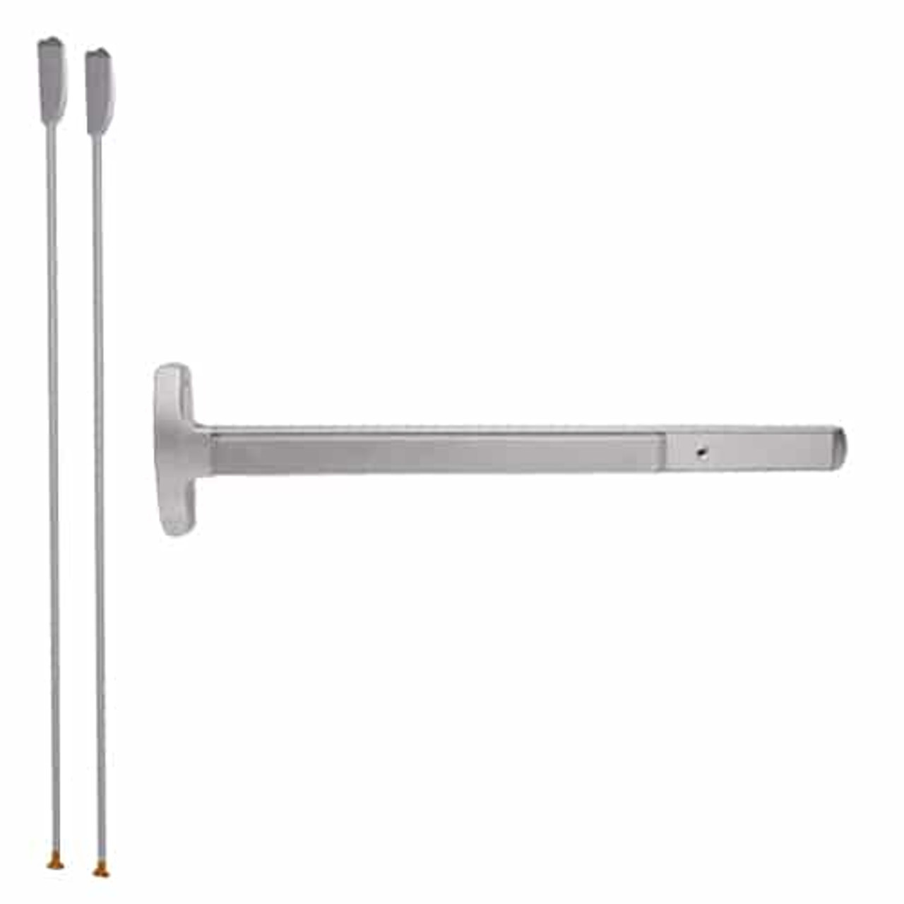 RXMEL24-V-EO-US28-4 Falcon Exit Device in Anodized Aluminum
