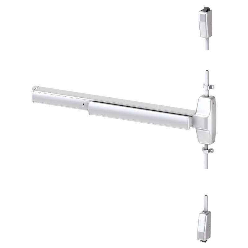 LX7827NL-F-US26-3 Von Duprin Exit Device in Bright Chrome