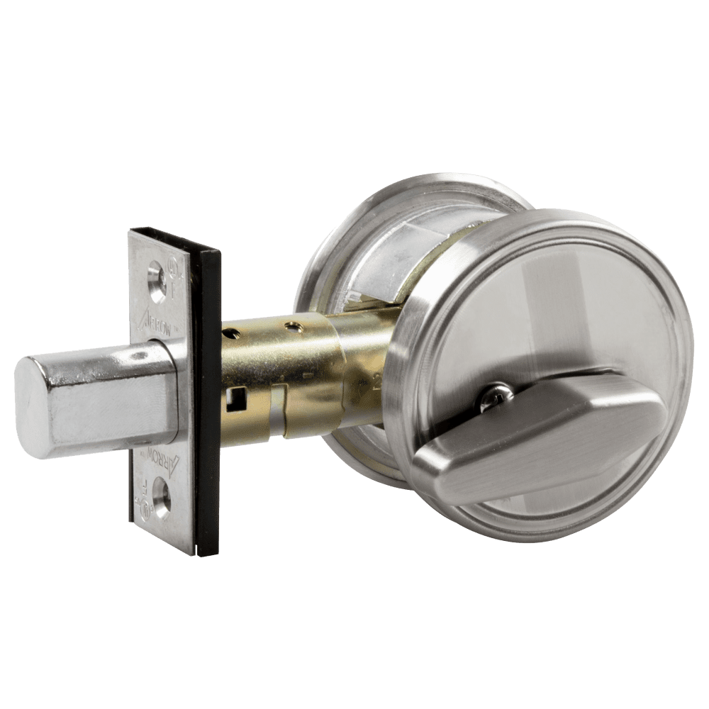 Arrow DBX62 Double Cylinder Deadbolt, Satin Stainless Steel, CS Keyway