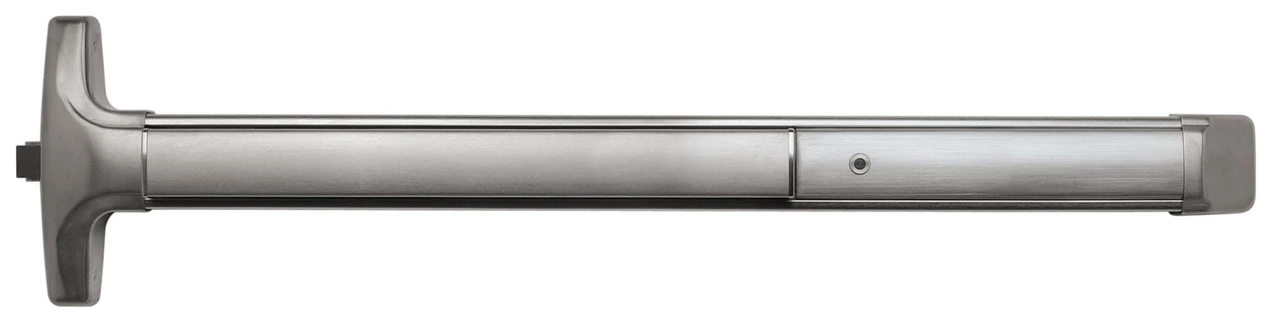 Detex V40 with 08BN Trim Economy Rim Cylinder Dogging 36" Satin Aluminum