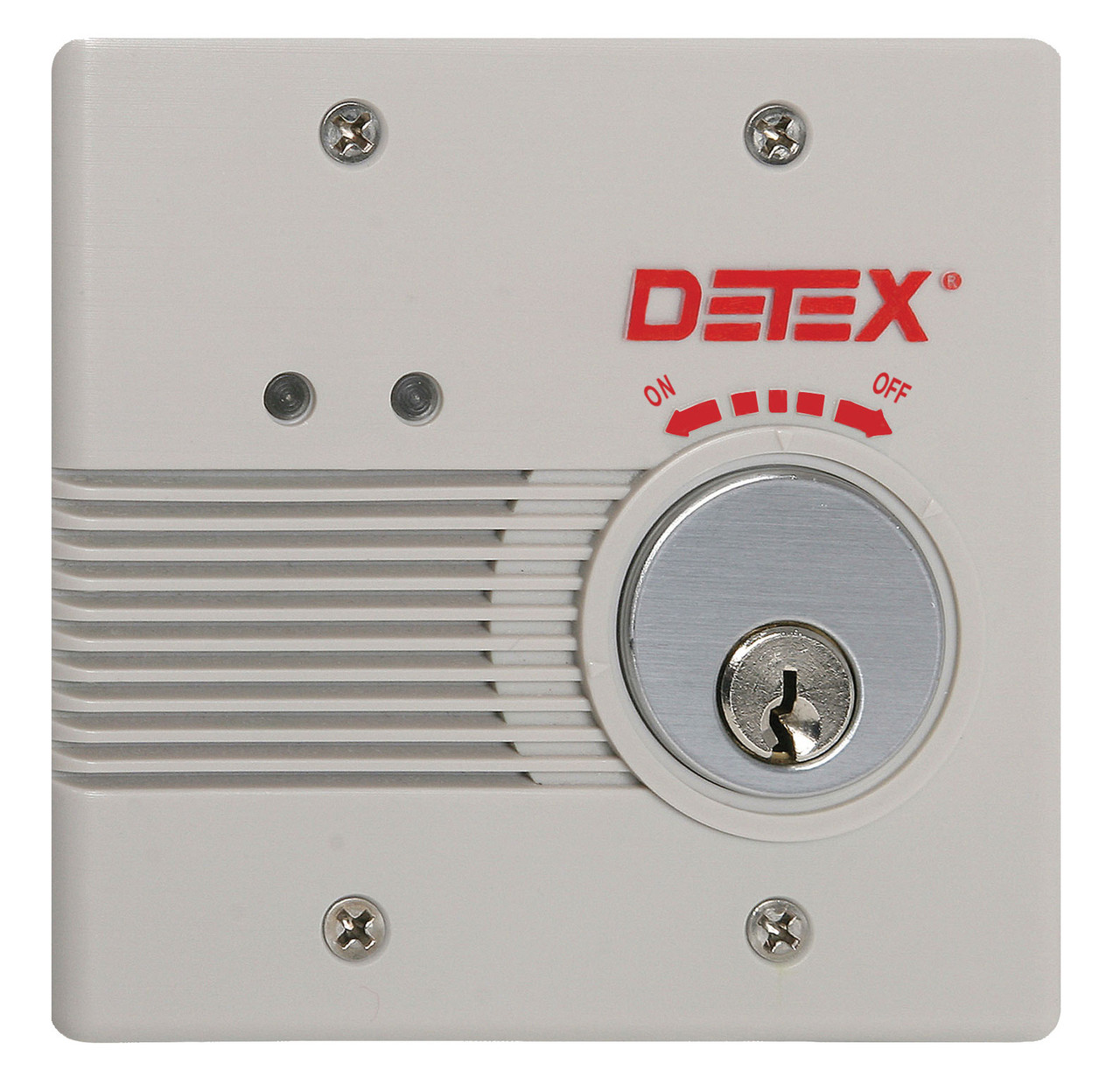 Detex EAX-2500F Flush Mount Door Prop Alarm Black