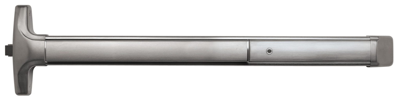 Detex V40 with 03P Trim Heavy Duty Rim 36" Satin Aluminum