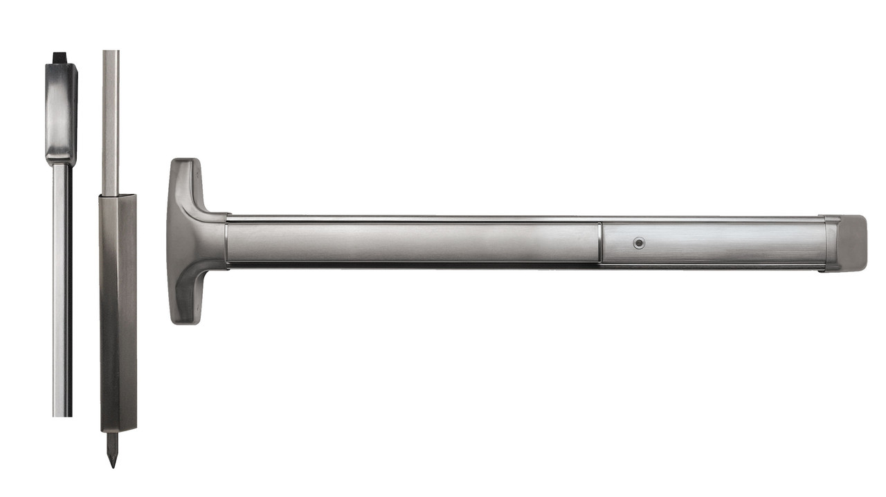 Detex V50 Cylinder Dogging 96" Satin Aluminum