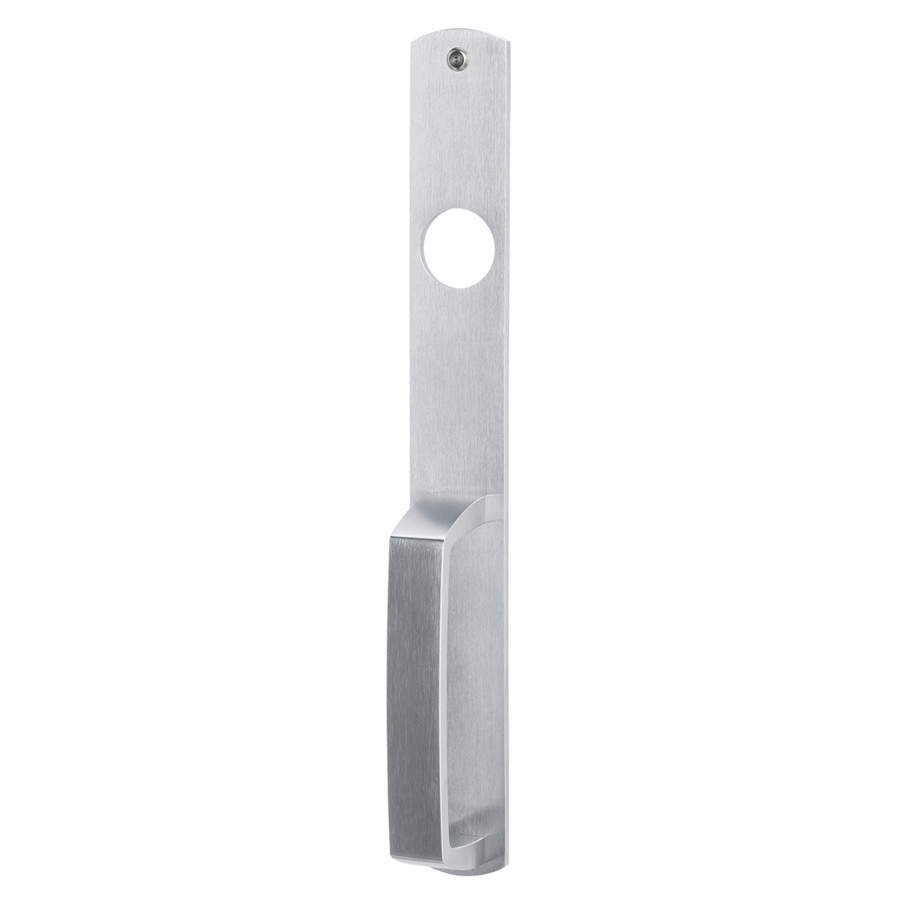 608NL-R 26D - Von Duprin Grade 1 Pull Trim, Nightlatch Function, Rim Prep, Satin Chrome Finish, Non-Handed