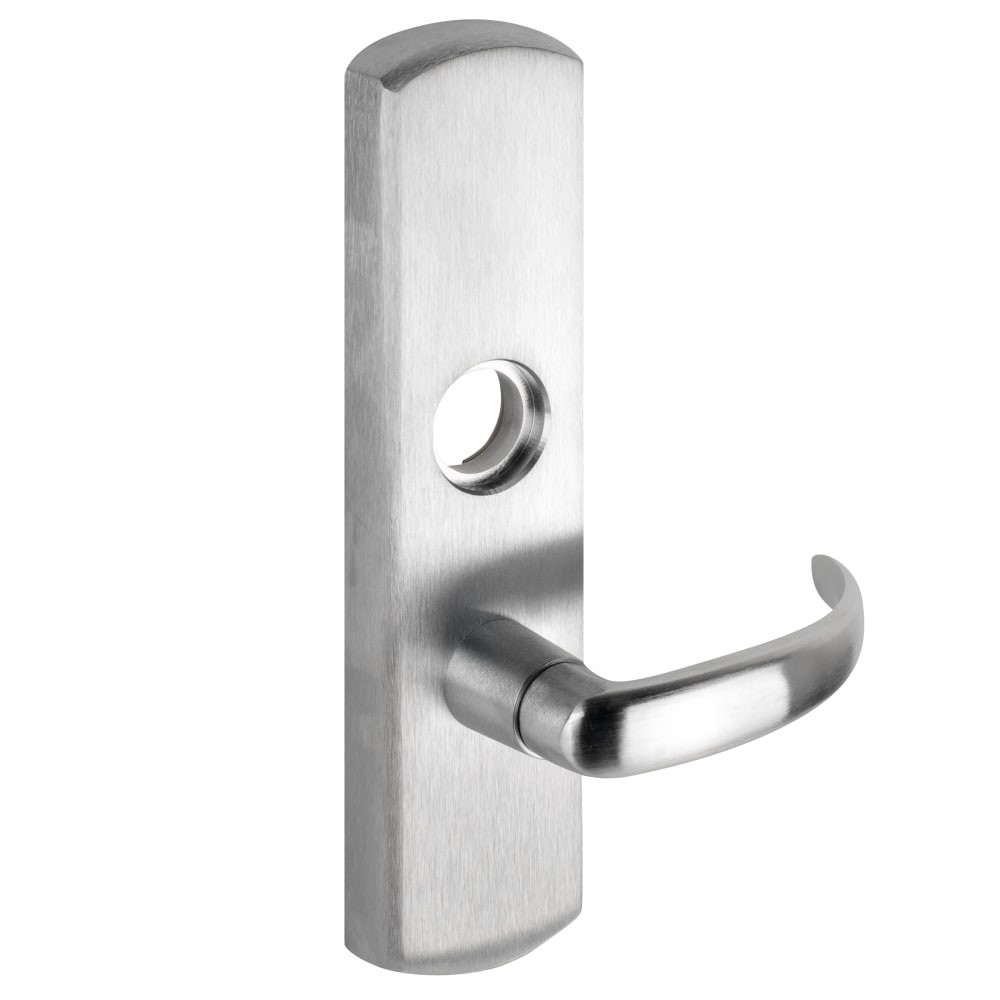 996L-NL-17-M 26D RHR - Von Duprin Grade 1 Lever Trim, Nightlatch Function, Mortise Prep, 17 Lever with Escutcheon, Satin Chrome Finish, Right Hand Reverse