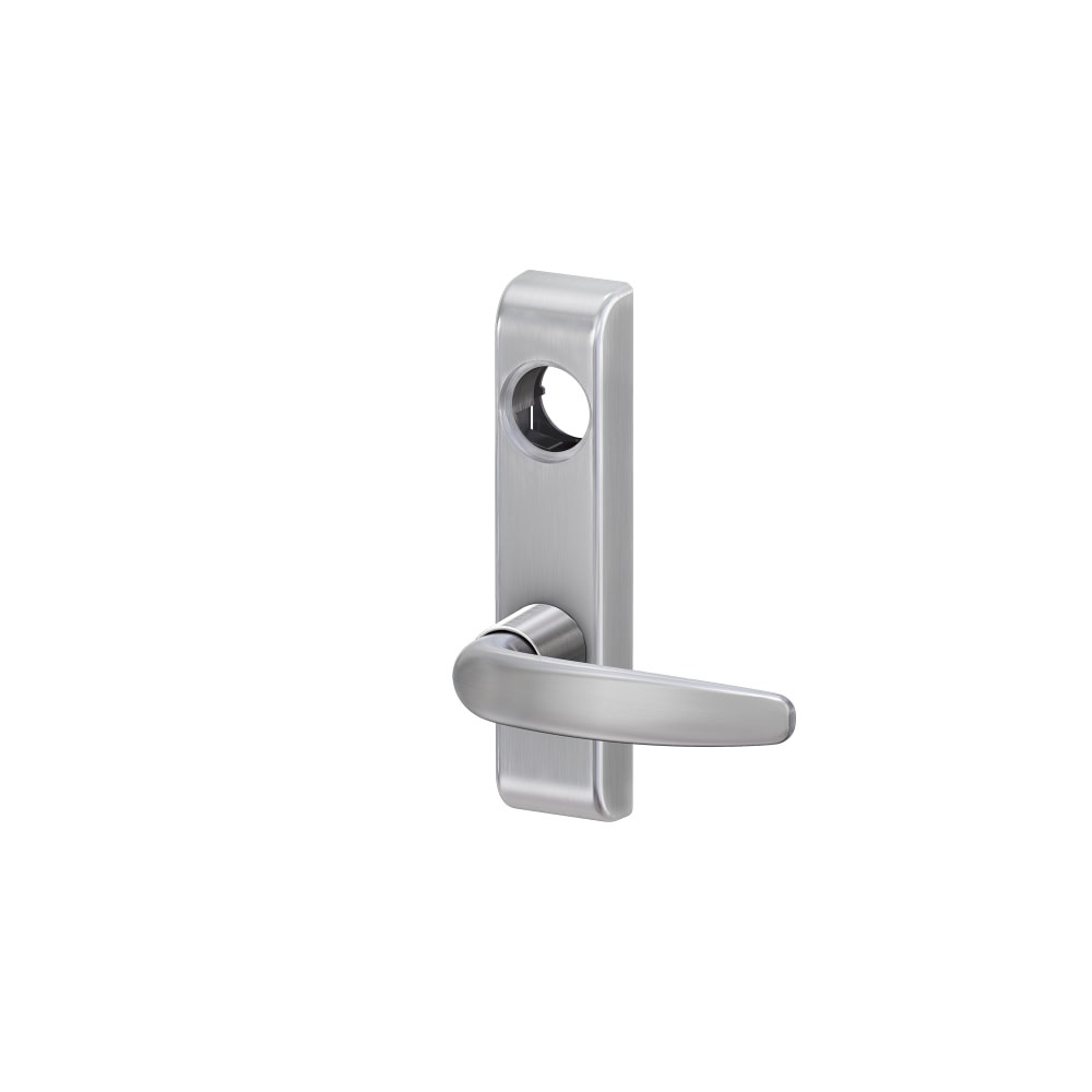 360L-07 26D LHR - Von Duprin Grade 1 Lever Trim, Classroom Function, 07 Lever with Escutcheon, Satin Chrome Finish, Left Hand Reverse
