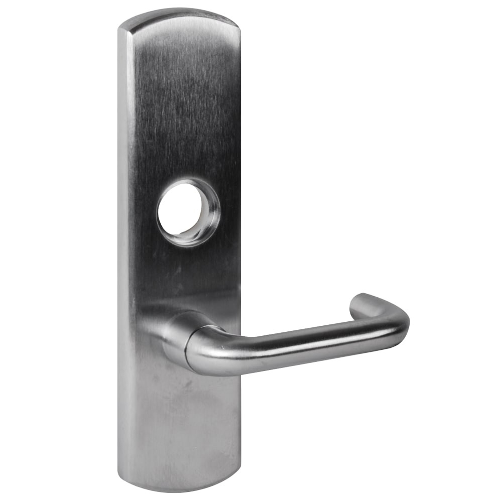 996L-NL-03-M 26D LHR - Von Duprin Grade 1 Lever Trim, Nightlatch Function, Mortise Prep, 03 Lever with Escutcheon, Satin Chrome Finish, Left Hand Reverse
