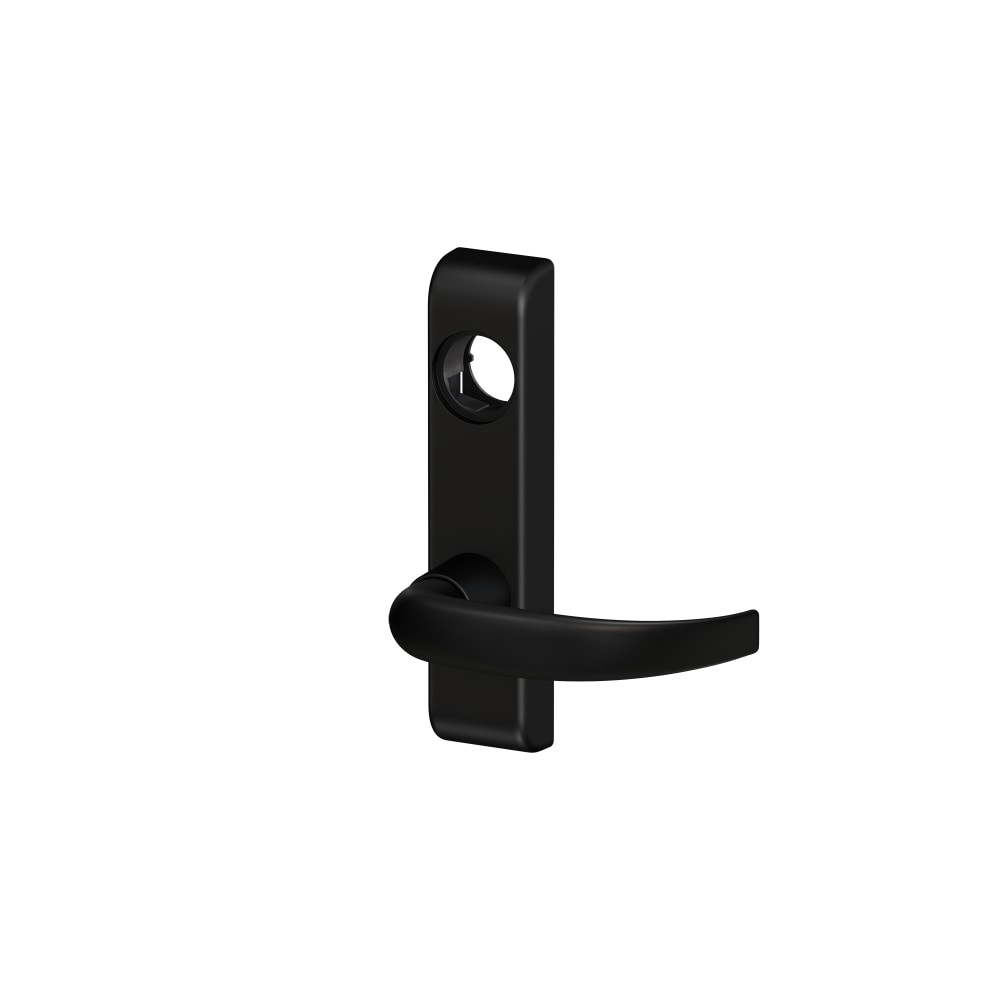 360L-17 SPBLK LHR - Von Duprin Grade 1 Lever Trim, Classroom Function, 17 Lever with Escutcheon, Black Painted Finish, Left Hand Reverse