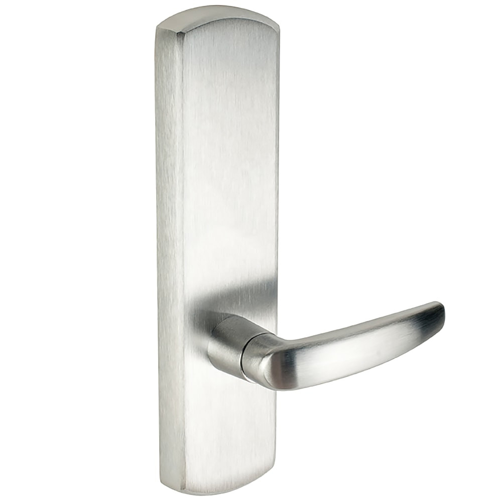 996L-BE-07-M 26D LHR - Von Duprin Grade 1 Passage 07 Lever Trim, For Use With 98/99 Series Mortise Exit Devices, Satin Chrome Finish, Left-Hand Reverse