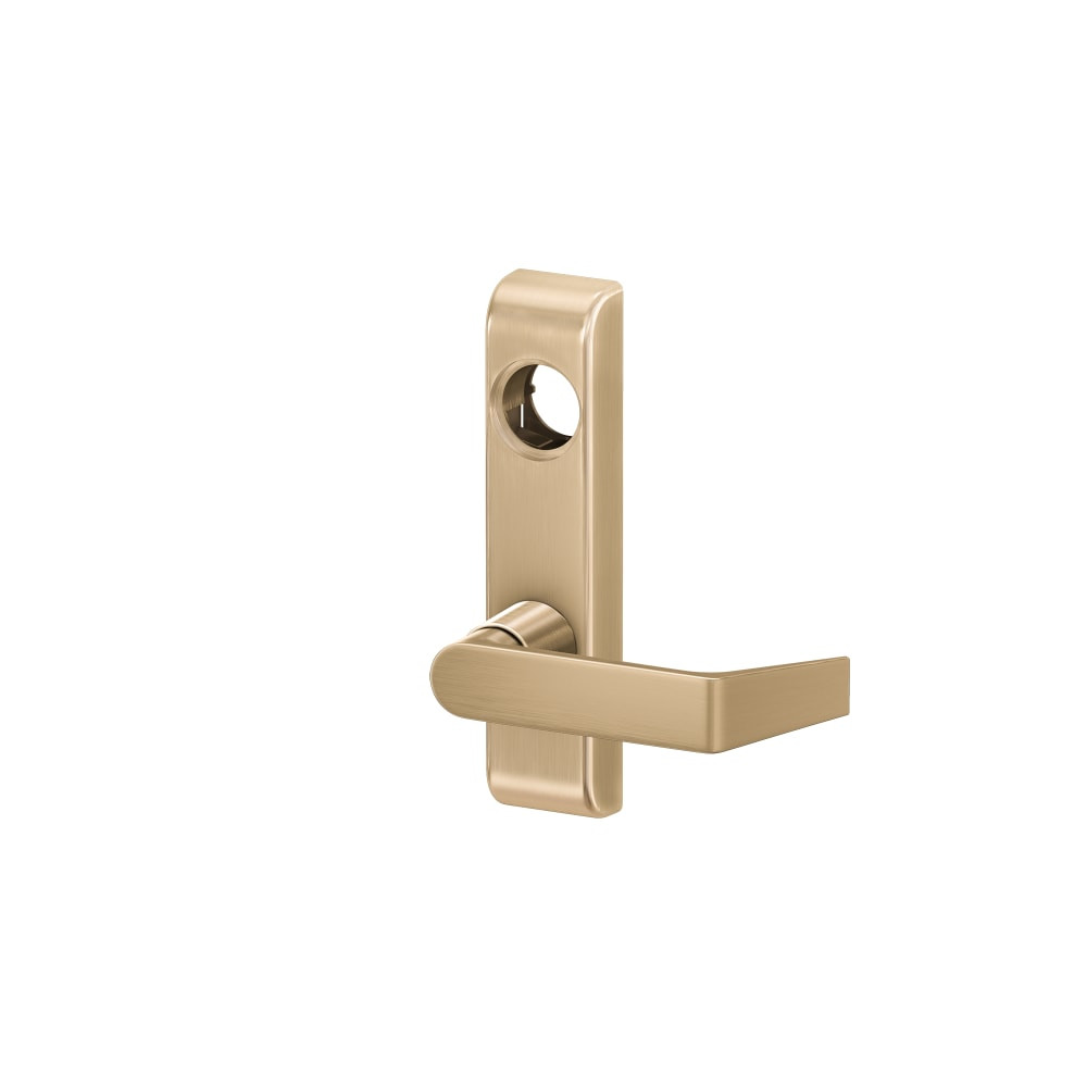 360L-06 US4 LHR - Von Duprin Grade 1 Lever Trim, Classroom Function, 06 Lever with Escutcheon, Satin Brass Finish, Left Hand Reverse