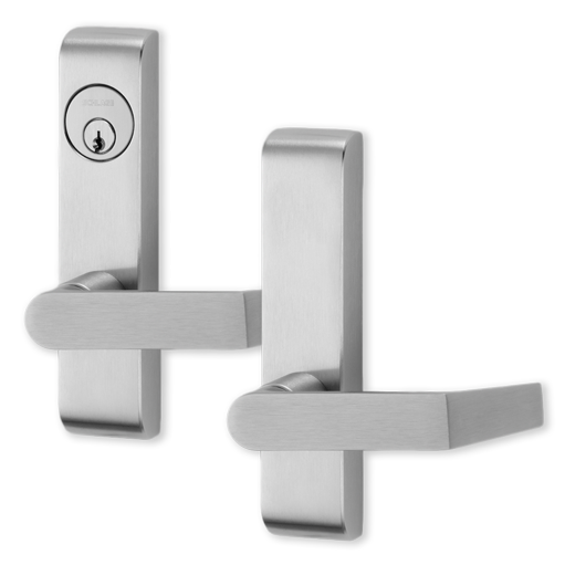 379L-BE-06 US3 RHR - Von Duprin Grade 1 Passage 06 Lever Trim, For Use With 88 Series Rim & 8827/8875 Series Exit Devices, Bright Brass Finish, Right-Hand Reverse