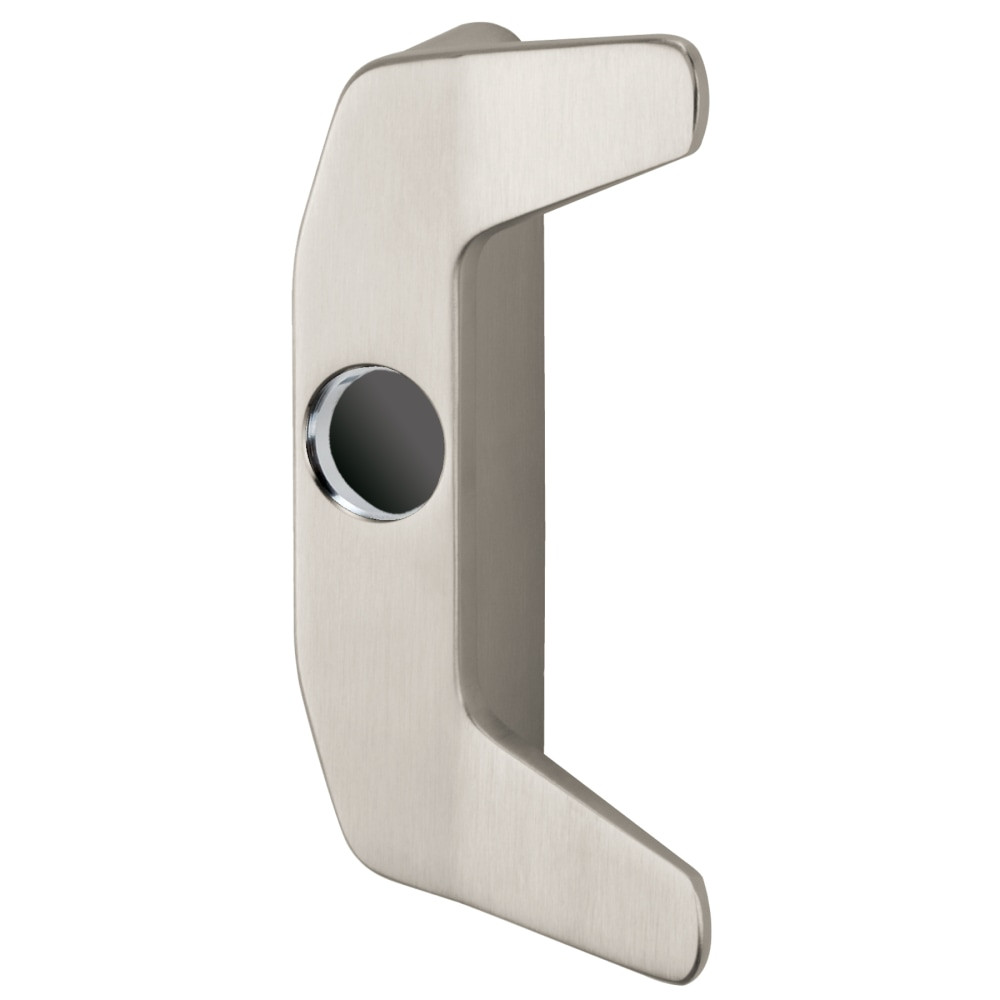 386NL US15 RHR - Von Duprin Grade 1 Pull Trim, Nightlatch Function, Satin Nickel Plated Clear Coated Finish, Right Hand Reverse