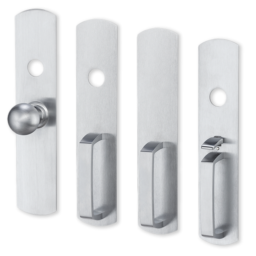 880TP-M US3 - Von Duprin Grade 1 Thumbpiece Pull Trim, Classroom Function, Mortise Prep, Bright Brass Finish, Non-Handed