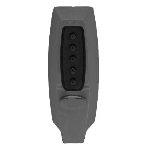 Simplex Pushbutton Lock in Black Finish
