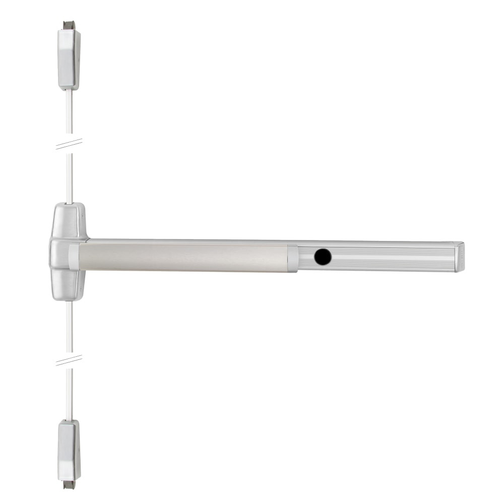 CD9927L-06 3 26D LHR LBR Von Duprin 99 Series Classroom Surface Vertical Rod Exit Device in Satin Chrome