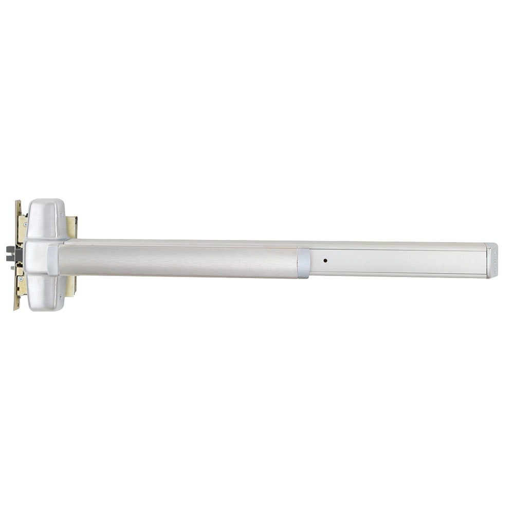QEL9875L-NL-07 3 26D LHR Von Duprin 98 Series Night Latch Mortise Lock Exit Device in Satin Chrome