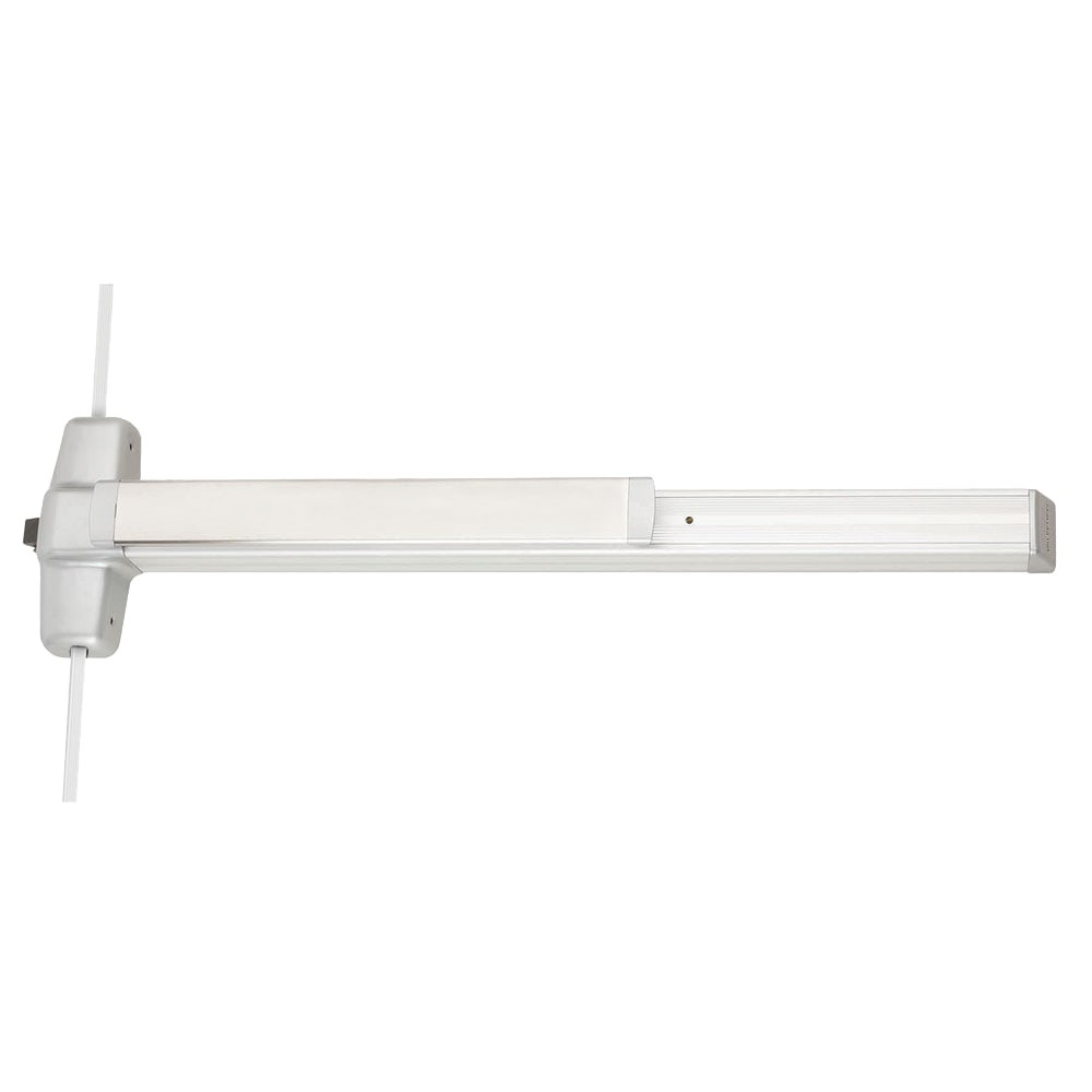 RX9957L-NL-16 3 26D RHR Von Duprin 99 Series Night Latch Surface Three Point Latch Exit Device in Satin Chrome