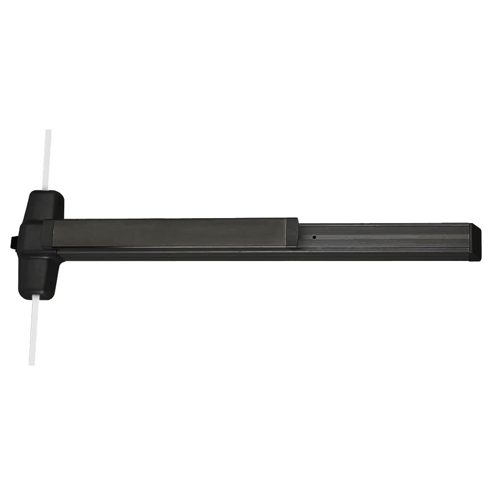 RX9957L-NL-16 3 313 LHR Von Duprin 99 Series Night Latch Surface Three Point Latch Exit Device in Duranodic Dark Bronze