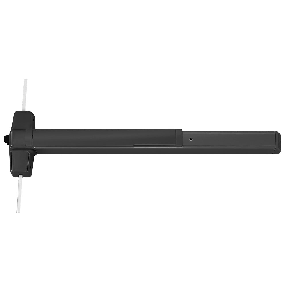 9857L-BE-06 4 315 LHR Von Duprin 98 Series Passage Surface Three Point Latch Exit Device in Black