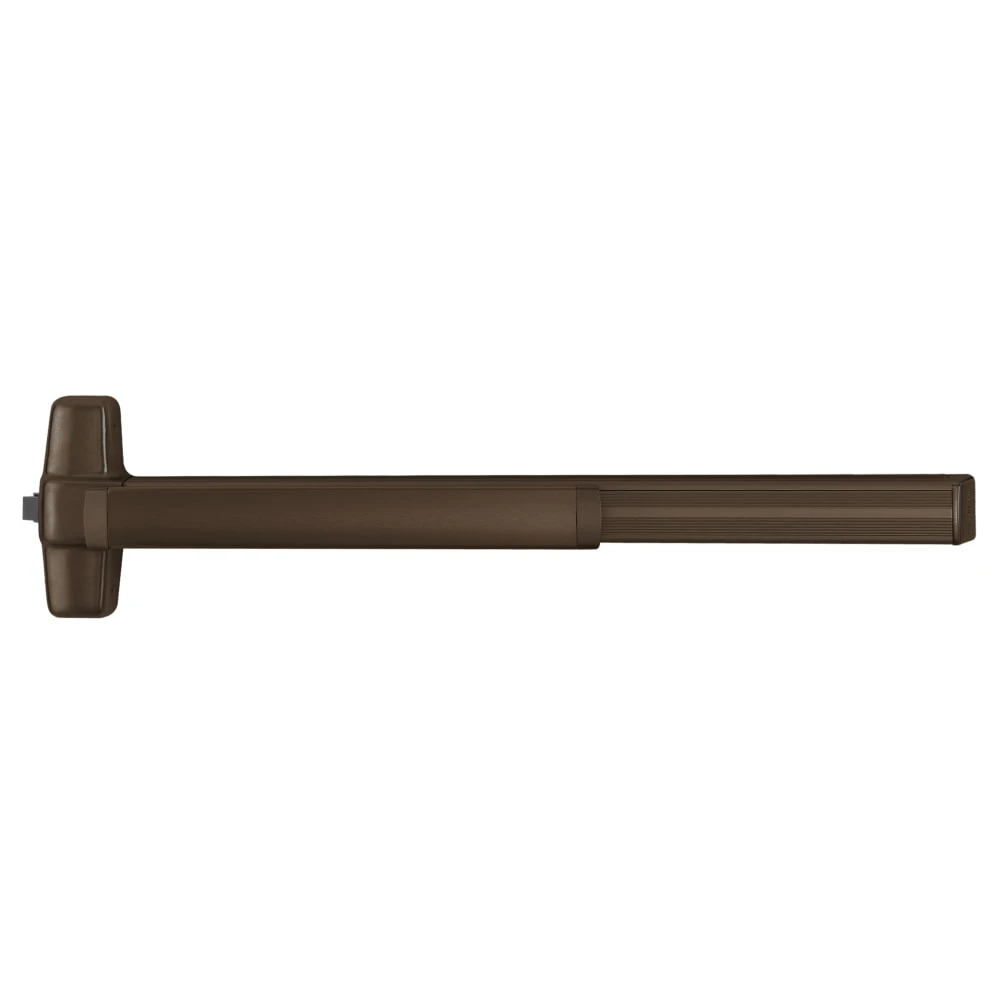 QEL99L-DT-05-F 3 313 LHR Von Duprin 99 Series Dummy Trim Fire Rated Rim Exit Device in Duranodic Dark Bronze