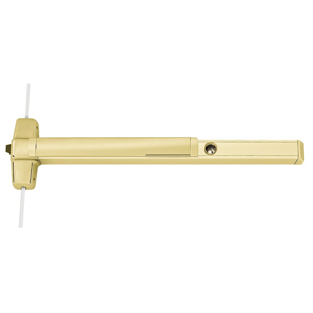 CD9857L-DT-06 3 US4 LHR Von Duprin 98 Series Dummy Trim Surface Three Point Latch Exit Device in Satin Brass