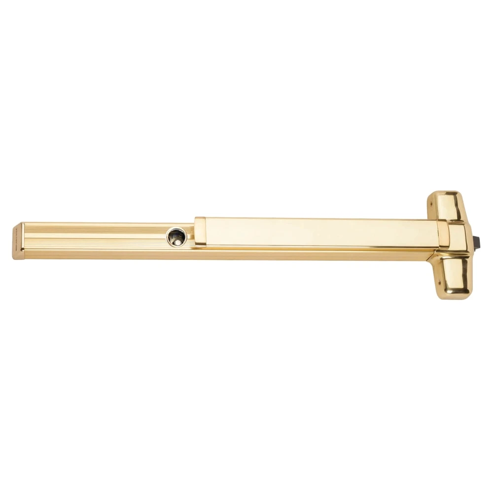 CD99L-DT-06 3 US3 LHR Von Duprin 99 Series Dummy Trim Rim Exit Device in Bright Brass