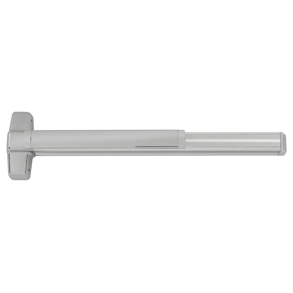 RXQEL9950WDCL-12-F 3 26D RHR Von Duprin 99 Series Classroom Fire Rated Wood Door CVC Exit Device in Satin Chrome