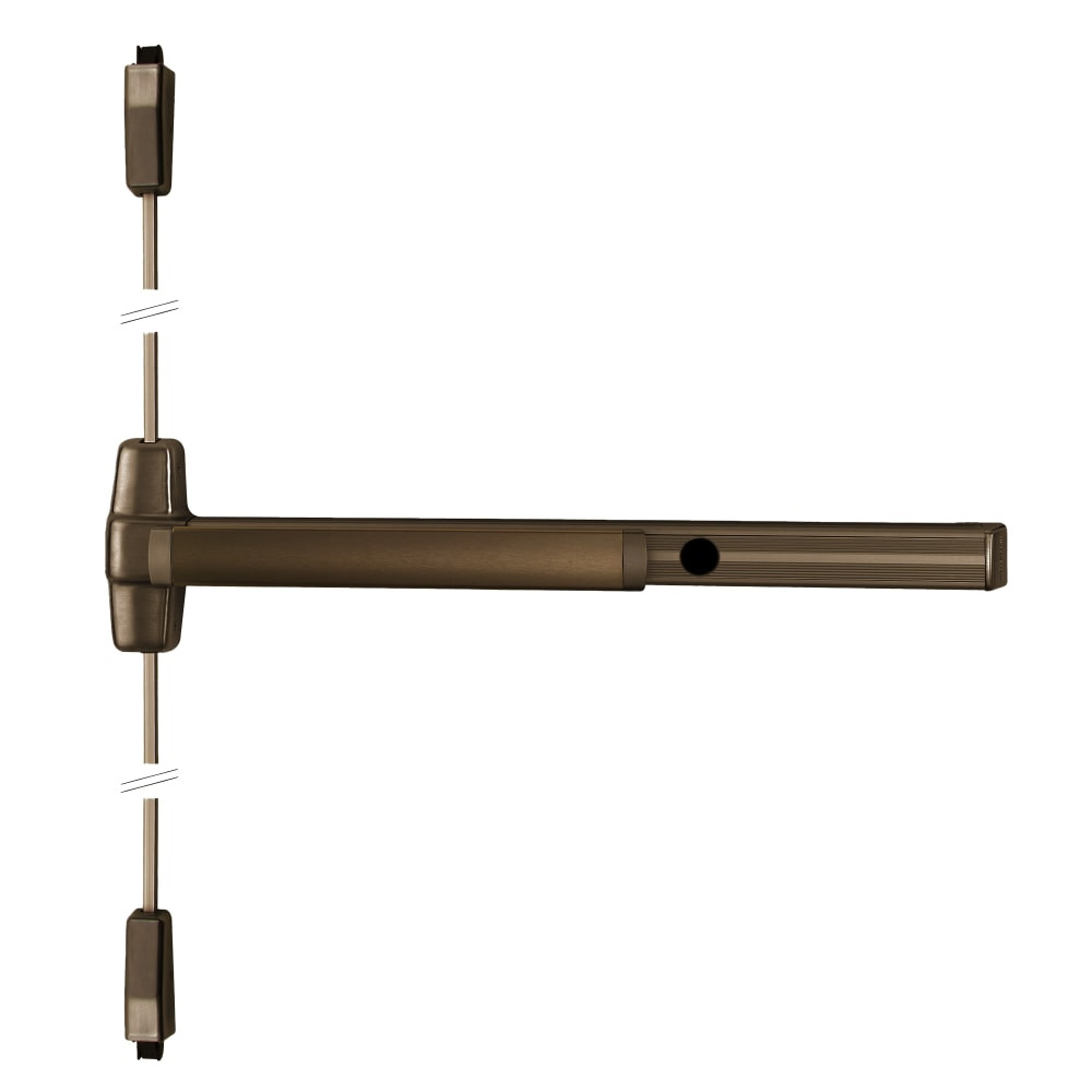 CD9927L-16 4 313 LHR Von Duprin 99 Series Classroom Surface Vertical Rod Exit Device in Duranodic Dark Bronze