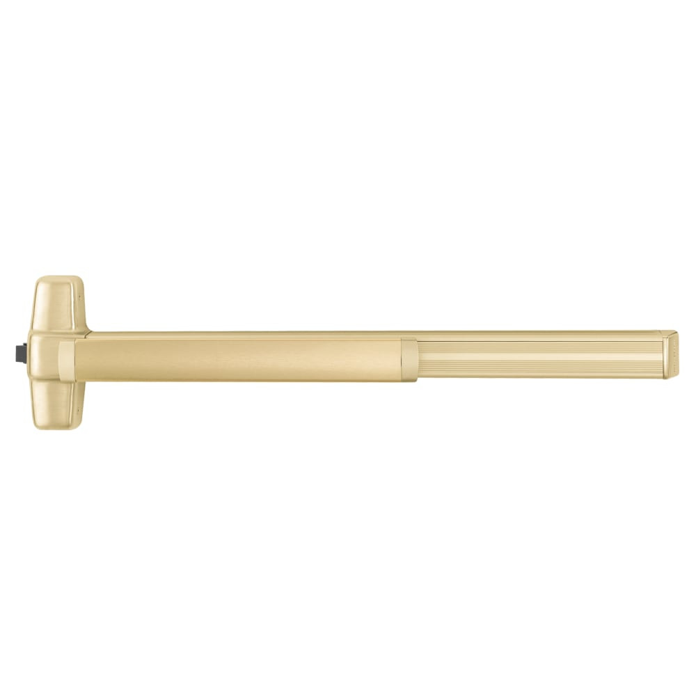 RXQEL99L-03 4 US4 LHR Von Duprin 99 Series Classroom Rim Exit Device in Satin Brass